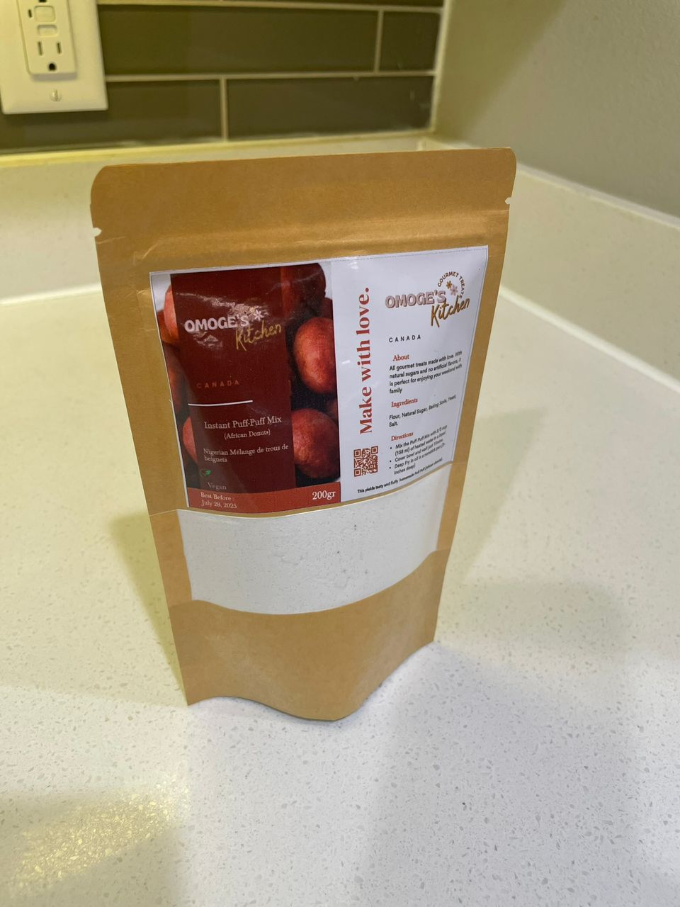 Cinnamon Instant Puff Puff Mix - 550g