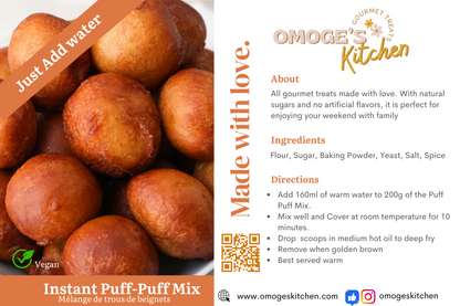 Omoge's Special Puff Puff Mix (1 kg)